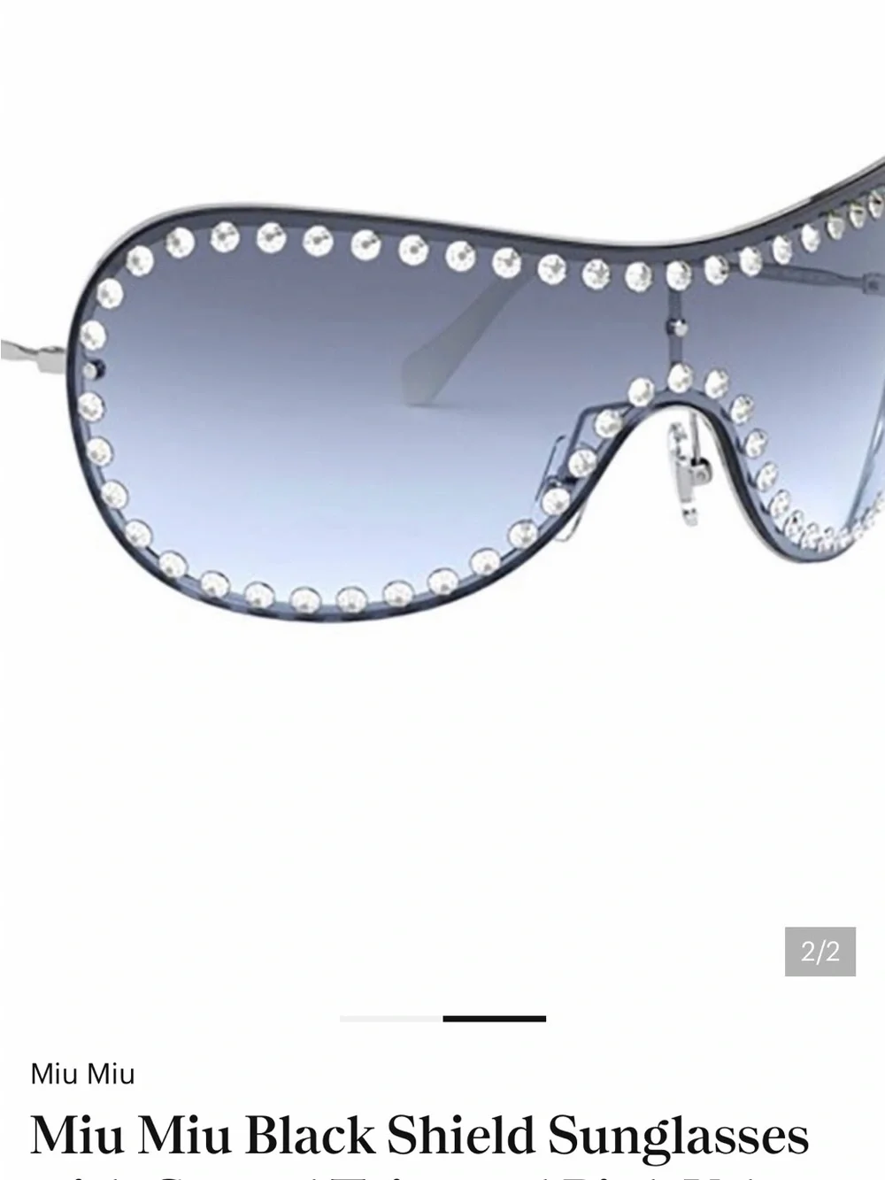 In Search Of Miu Miu Sunglasses